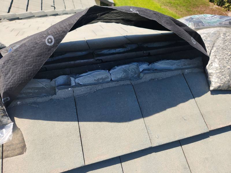 residential roof replacement by Hloska Roofing in Englewood