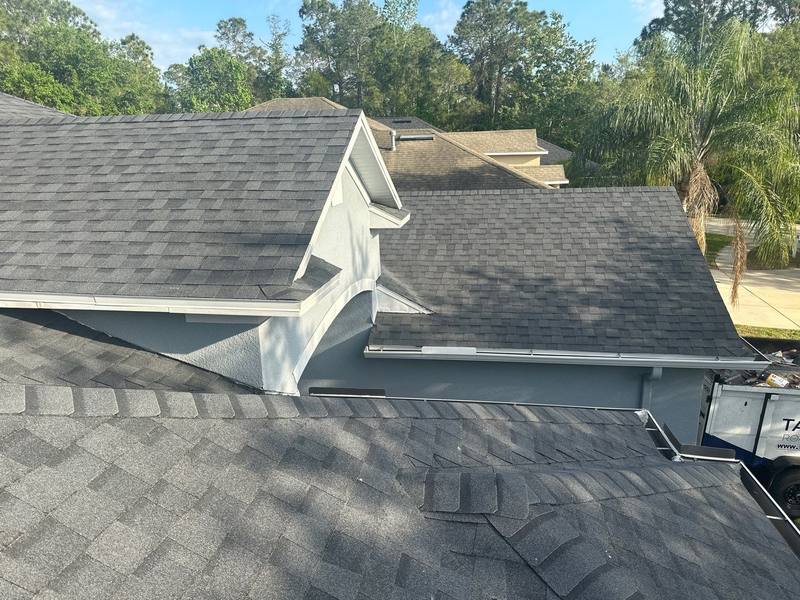 completed roofing project in Tampa FL