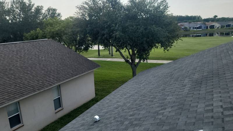 completed roofing project in Trinity FL