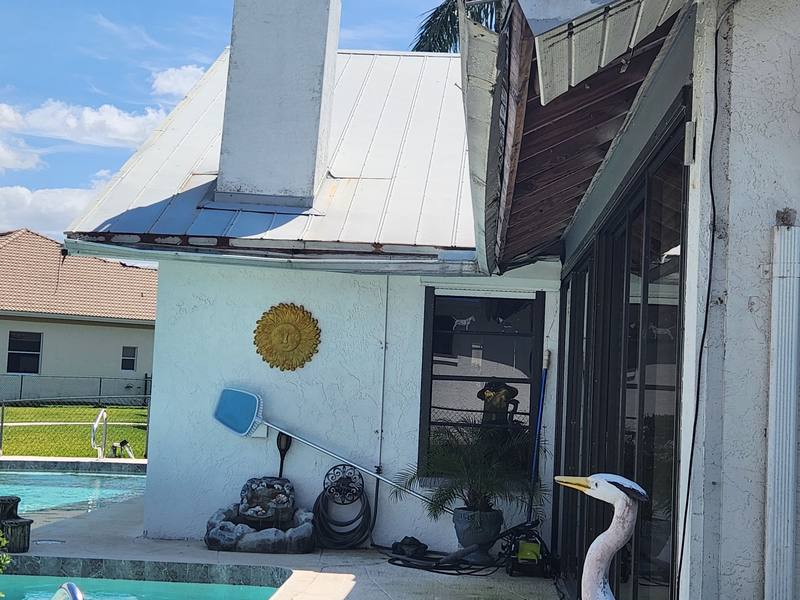 residential roof replacement by Hloska Roofing in Cape Coral