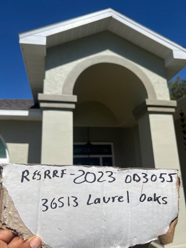 residential roof replacement by Hloska Roofing in Dade City