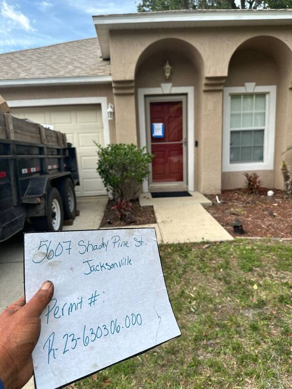 completed roofing project in Jacksonville FL