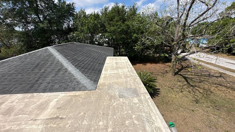 completed roofing project in Tampa FL