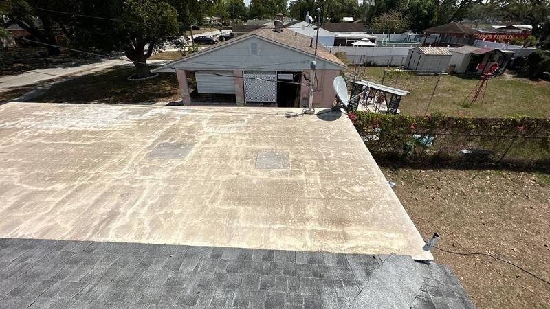 residential roof replacement by Hloska Roofing in Tampa