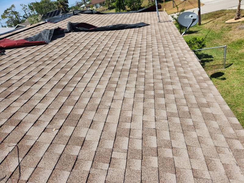 completed roofing project in Rotonda West FL