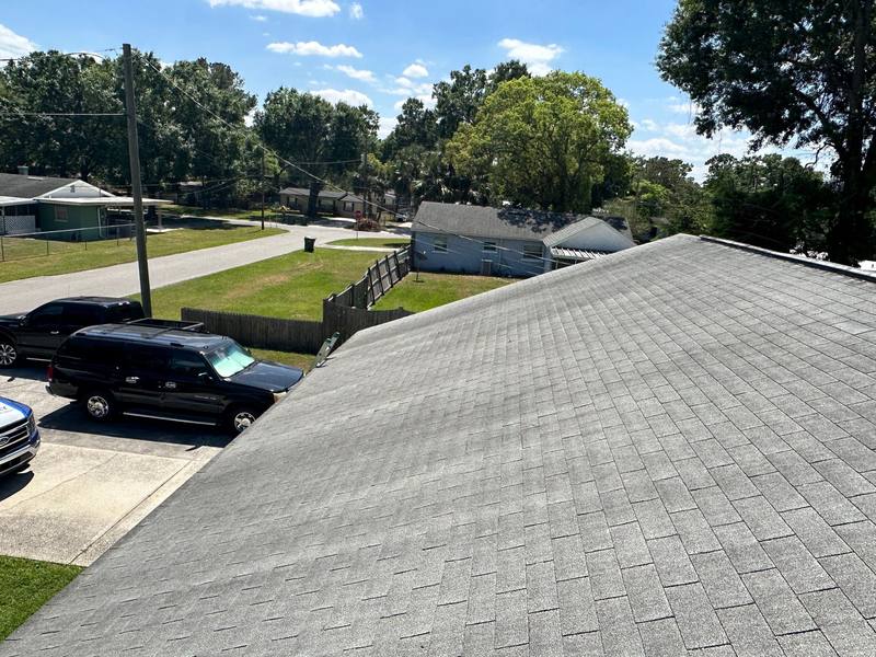 residential roof replacement by Hloska Roofing in Auburndale