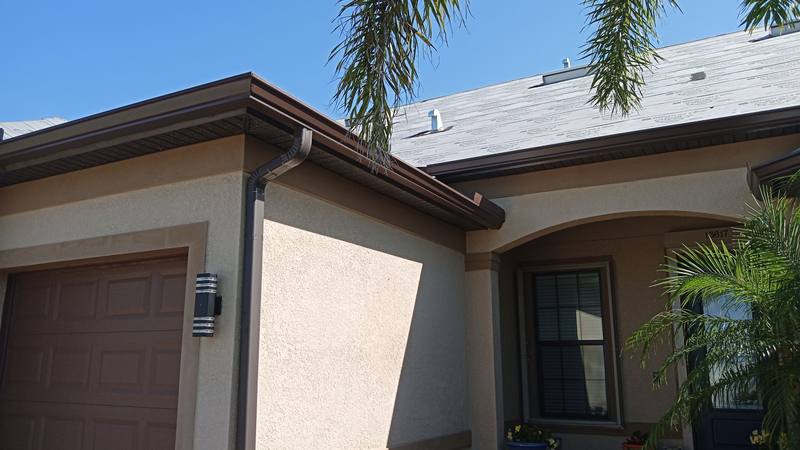 completed roofing project in Venice FL
