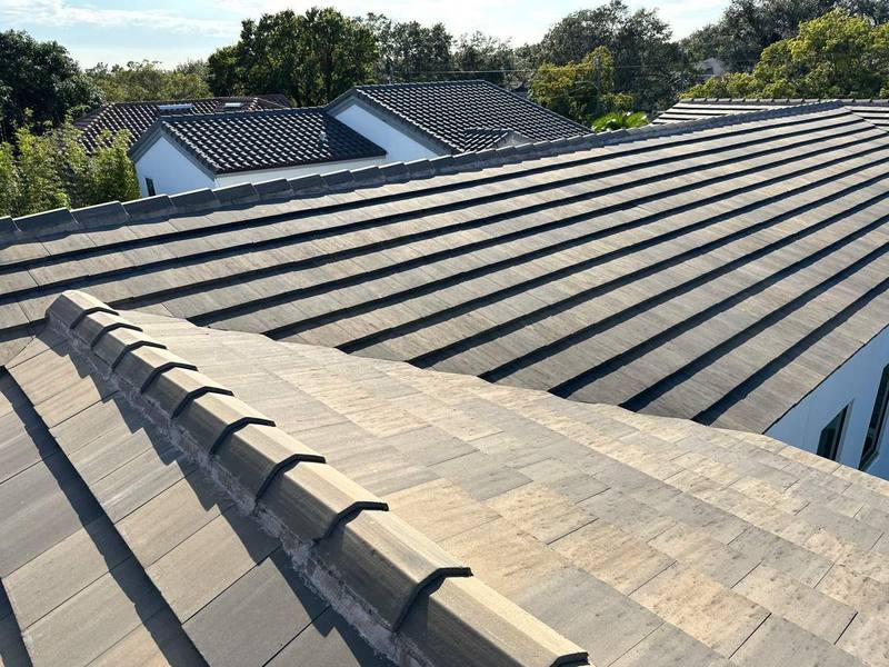 completed roofing project in St. Petersburg FL