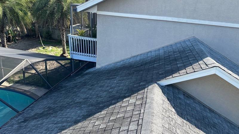 completed roofing project in Ormond Beach FL
