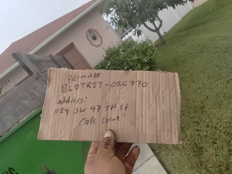 roofing project near SW 47th St in Cape Coral