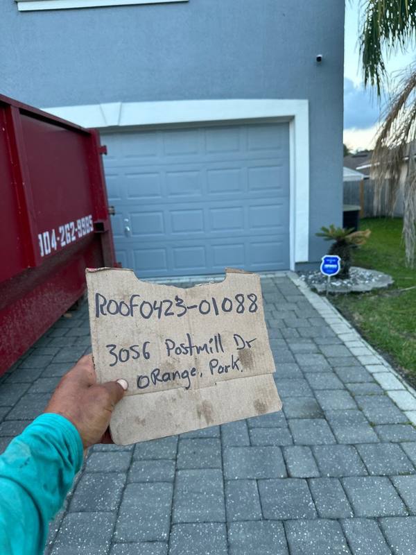 residential roof replacement by Hloska Roofing in Orange Park