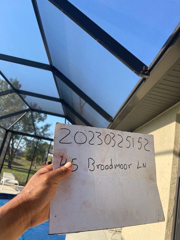 completed roofing project in Rotonda West FL