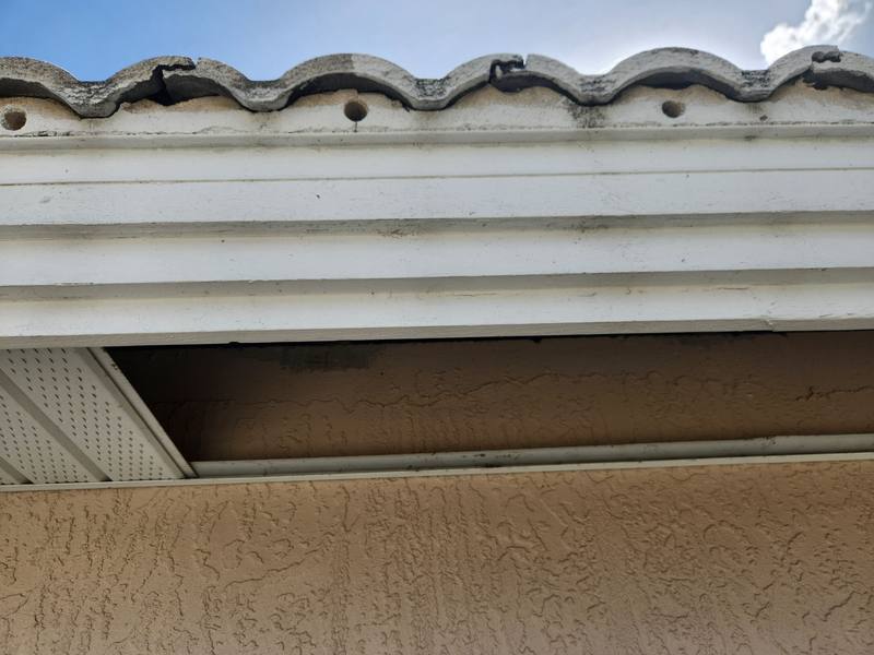 completed roofing project in Venice FL