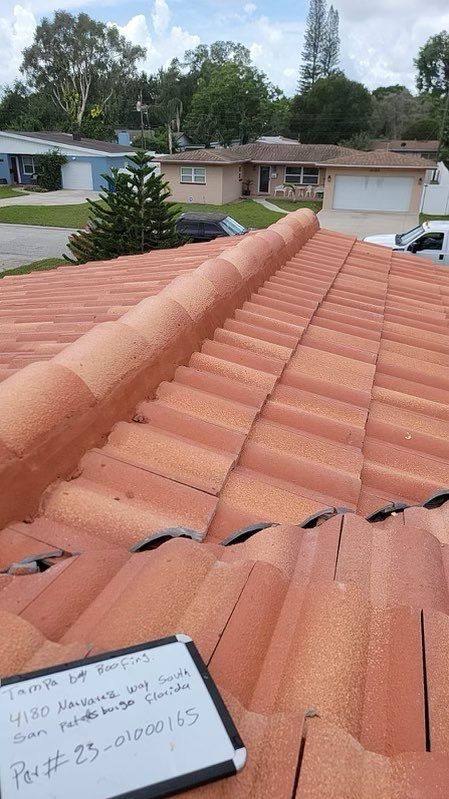 roofing project near Narvarez Way S in St. Petersburg