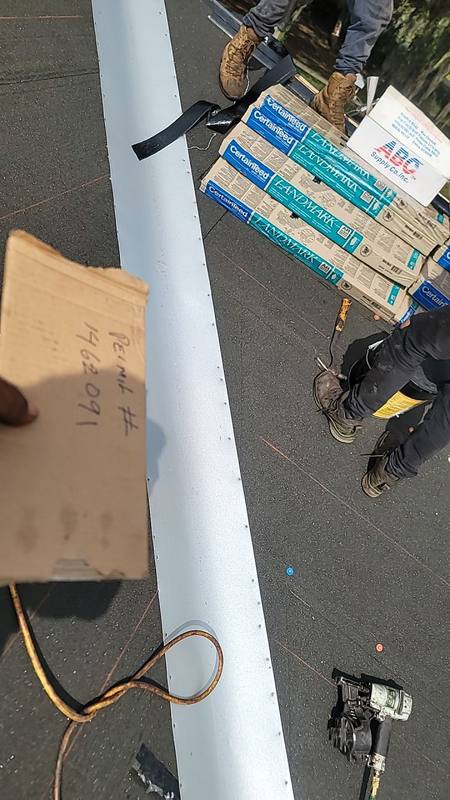 residential roof replacement by Hloska Roofing in Brooksville