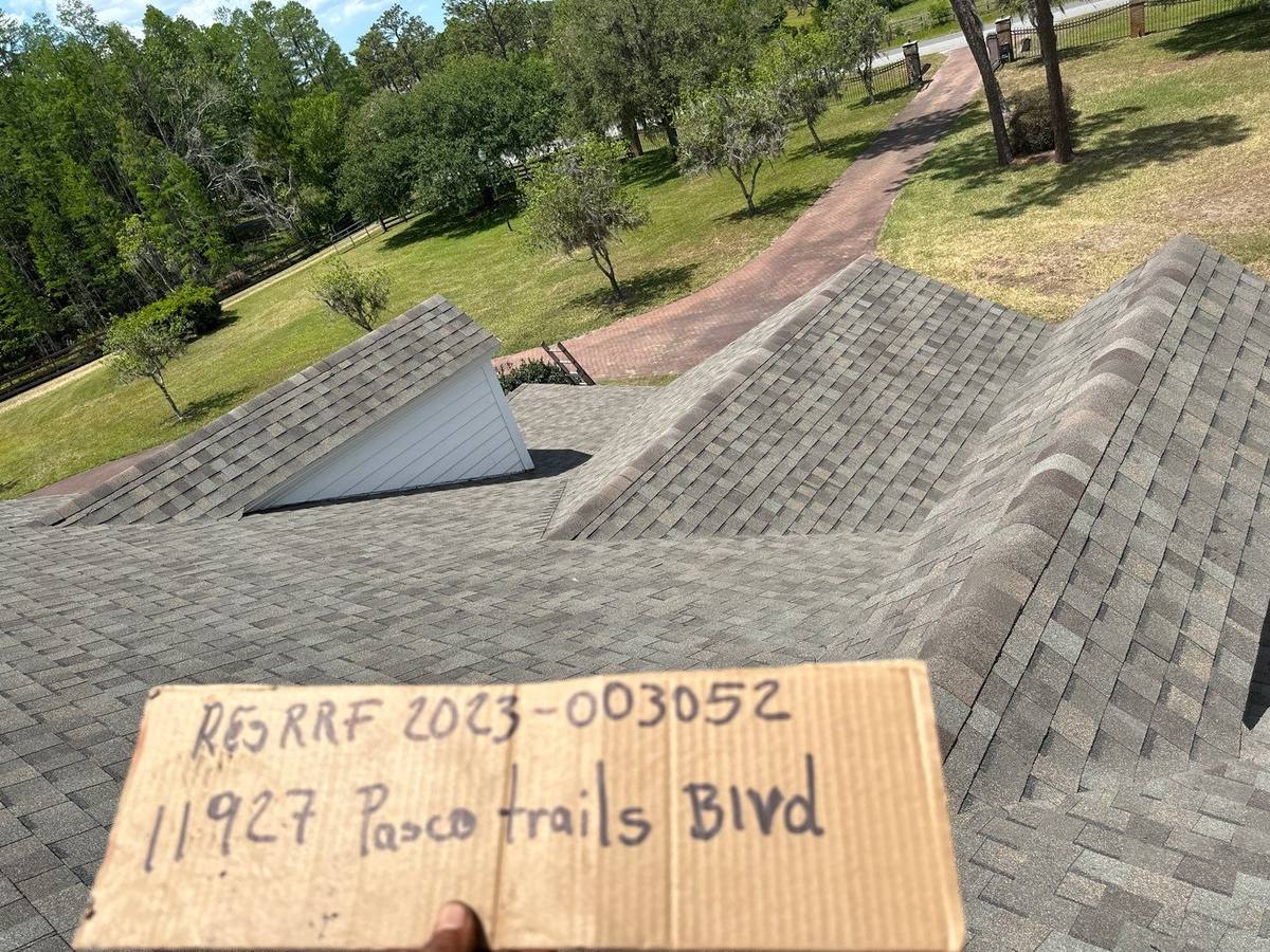 roof replacement in Spring Hill, Florida