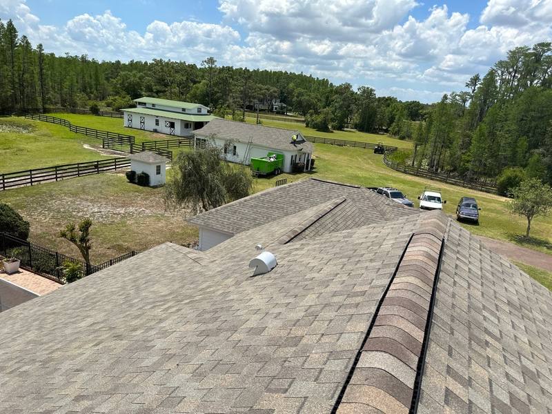 roofing project near Pasco Trails Blvd in Spring Hill