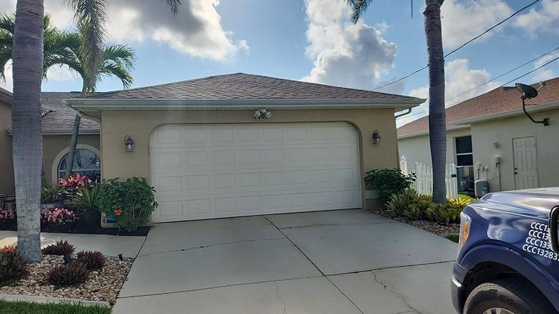 roofing project near SW 1st Ave in Cape Coral