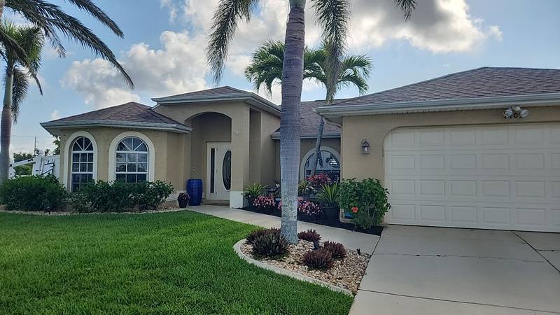 roofing project near SW 1st Ave in Cape Coral