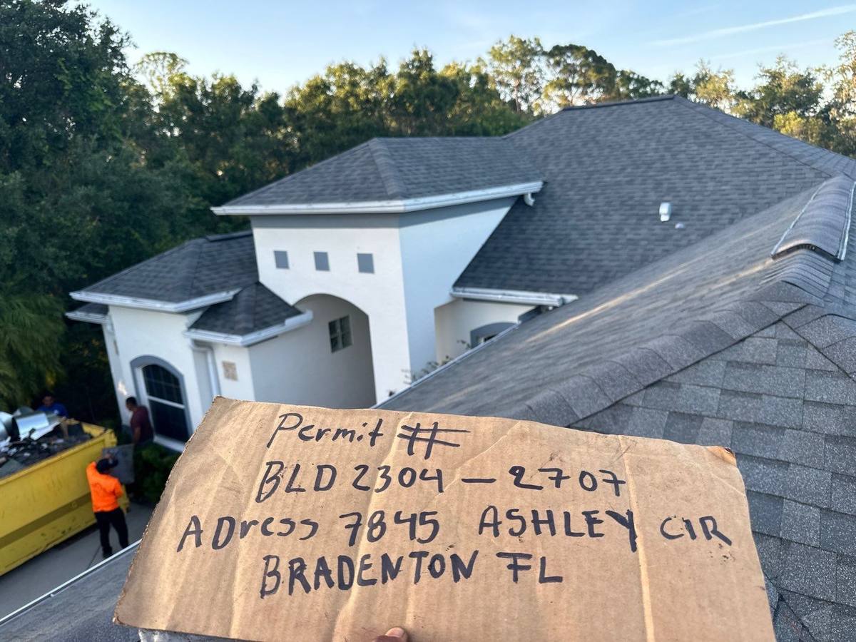 roof replacement in Bradenton, Florida