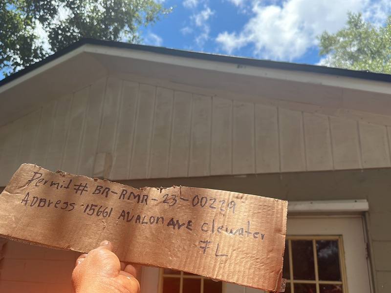 residential roof replacement by Hloska Roofing in Clearwater