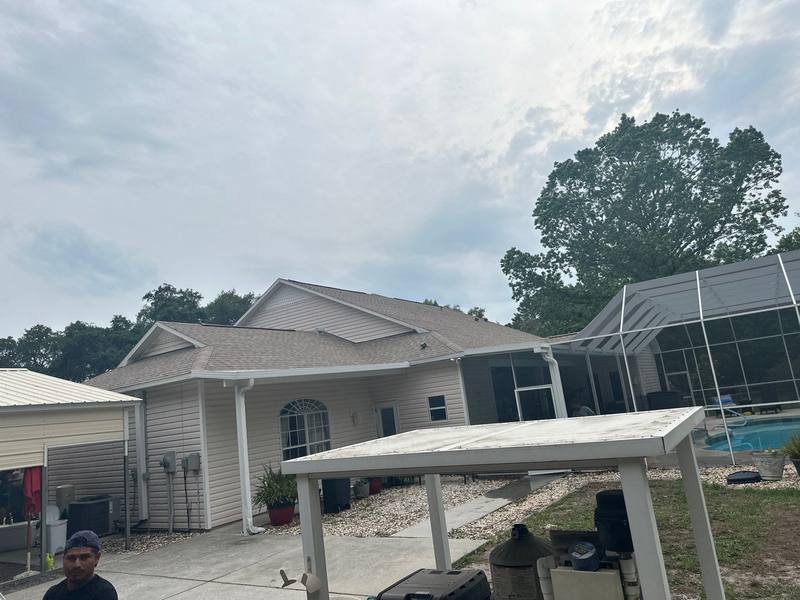 roofing project near Hudson Ave in Spring Hill
