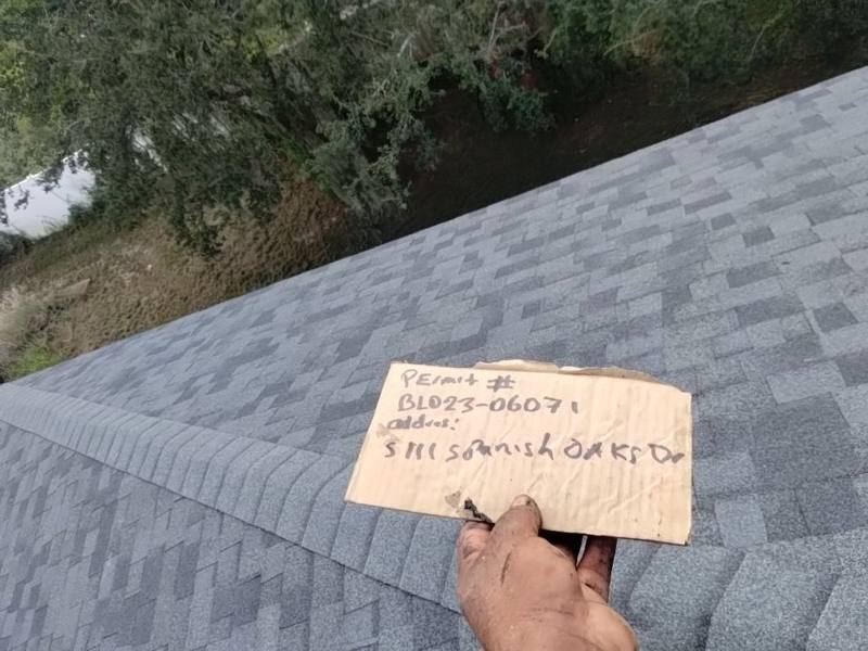 roofing project near Spanish Oaks Dr in Lakeland