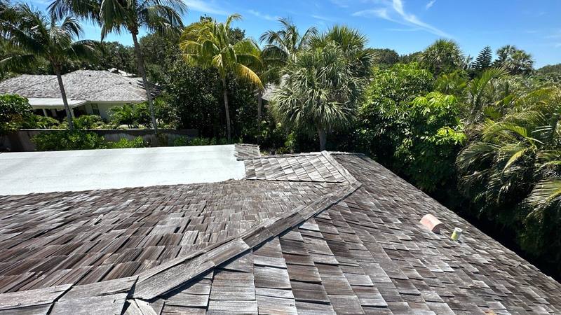 completed roofing project in Vero Beach FL