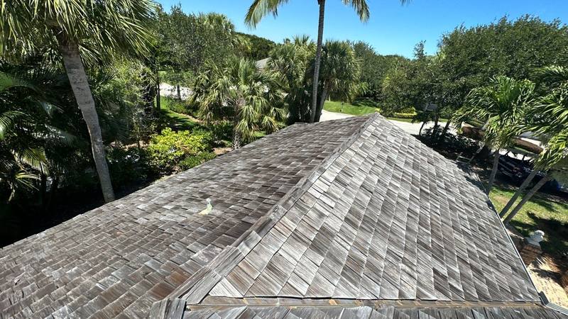 residential roof replacement by Hloska Roofing in Vero Beach
