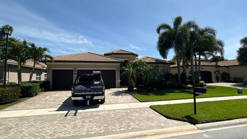 roofing project near Glacier Bay Dr in Boynton Beach
