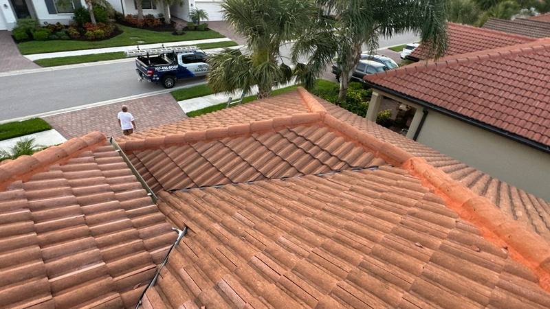completed roofing project in Venice FL