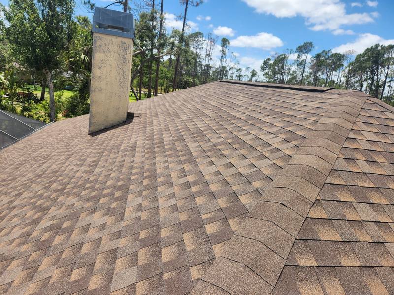 residential roof replacement by Hloska Roofing in Port Charlotte