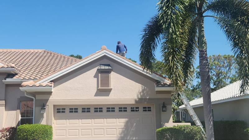 completed roofing project in Nokomis FL