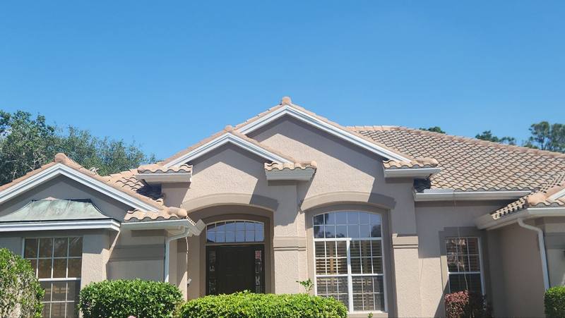 completed roofing project in Nokomis FL