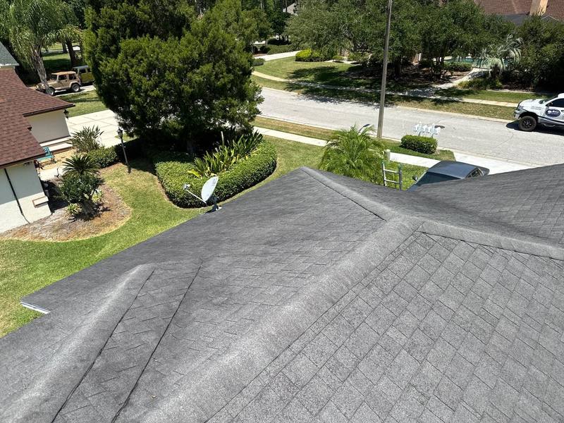 residential roof replacement by Hloska Roofing in Zephyrhills