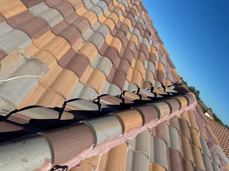 completed roofing project in Venice FL