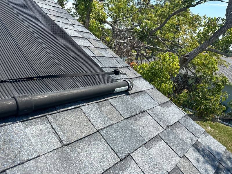 completed roofing project in Venice FL