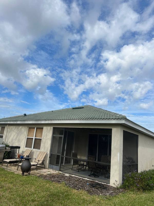 completed roofing project in Venice FL