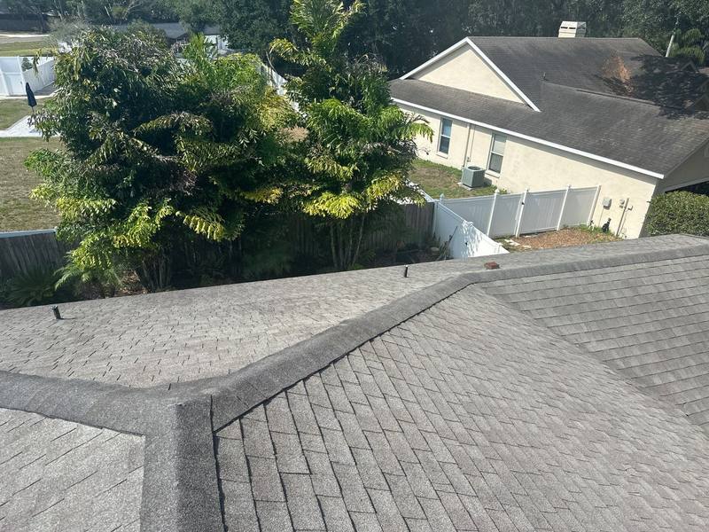 residential roof replacement by Hloska Roofing in Tampa