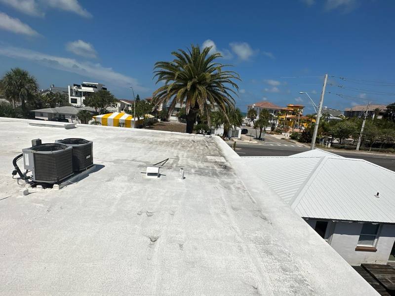 completed roofing project in St Pete Beach FL