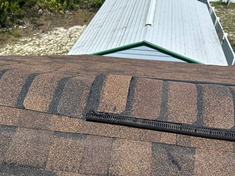 completed roofing project in Brooksville FL
