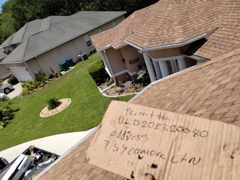 residential roof replacement by Hloska Roofing in Homosassa