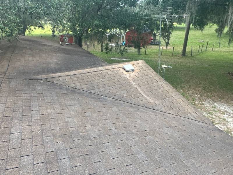 completed roofing project in Brooksville FL