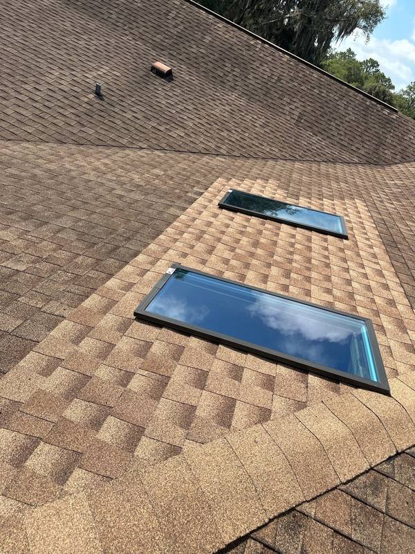 residential roof replacement by Hloska Roofing in Spring Hill