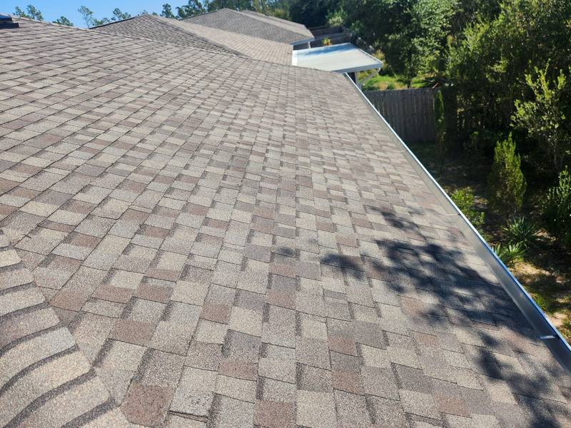 completed roofing project in Southport FL