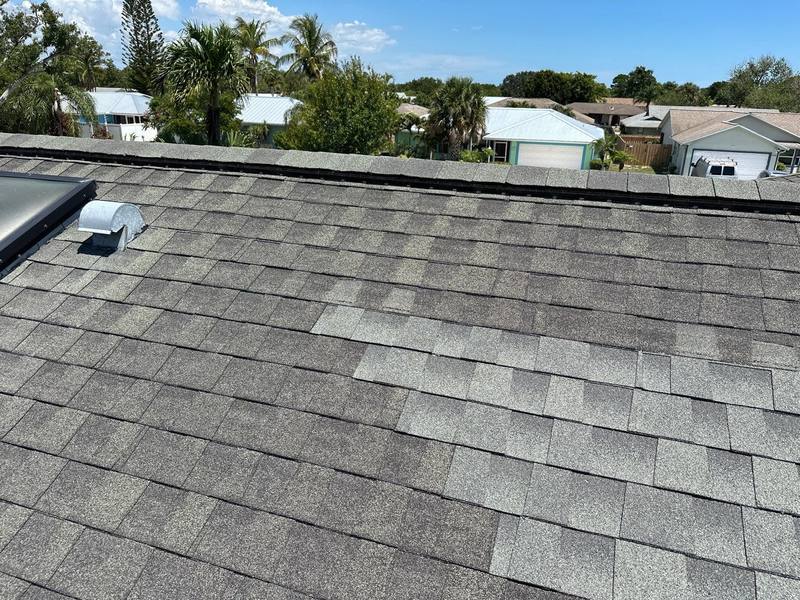 residential roof replacement by Hloska Roofing in Jensen Beach