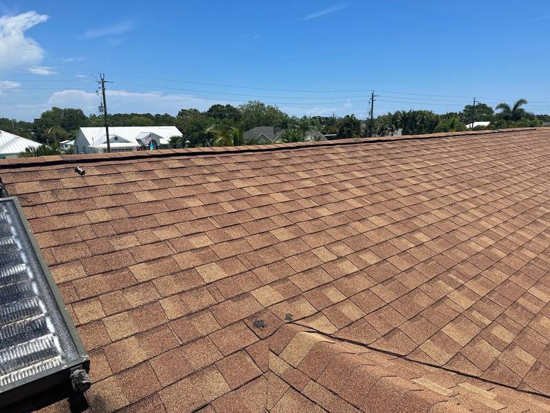 residential roof replacement by Hloska Roofing in Port St. Lucie
