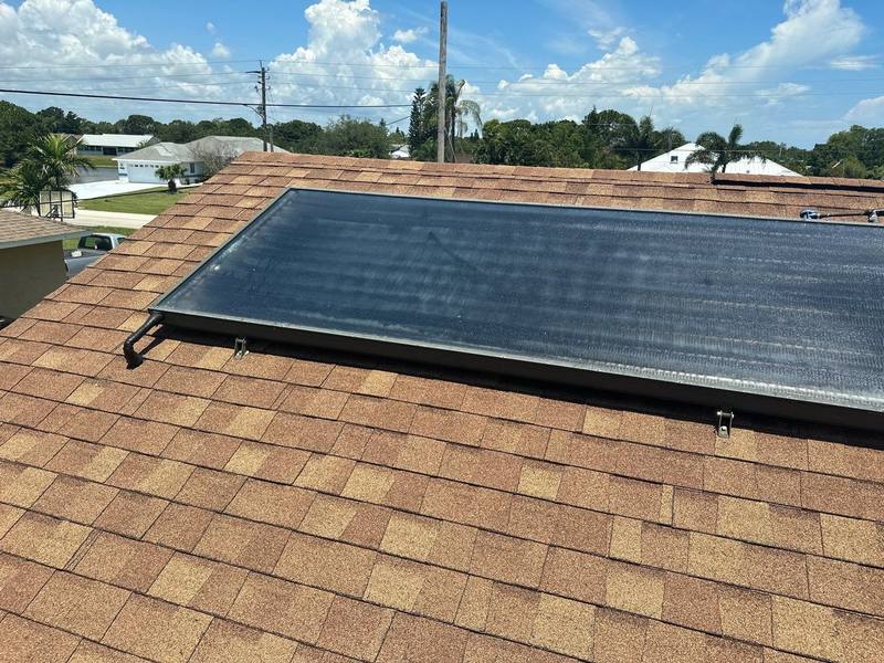 completed roofing project in Port St. Lucie FL