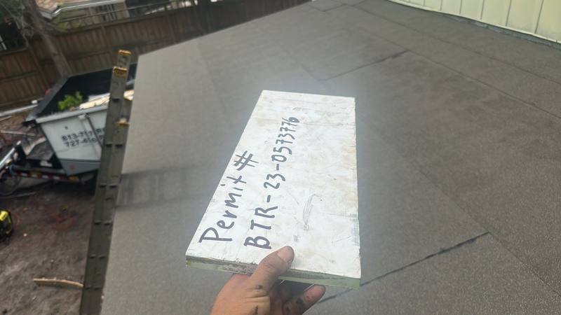 residential roof replacement by Hloska Roofing in Tampa