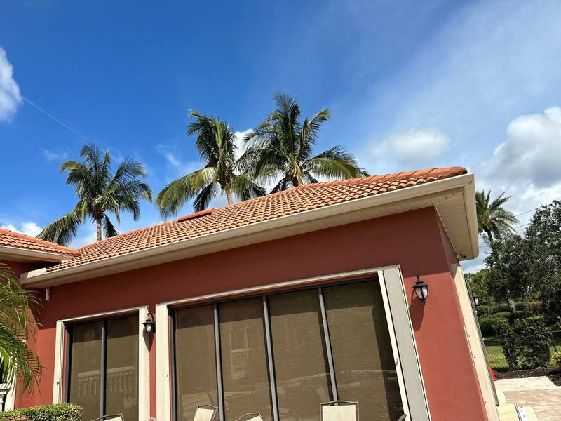 residential roof replacement by Hloska Roofing in Sarasota
